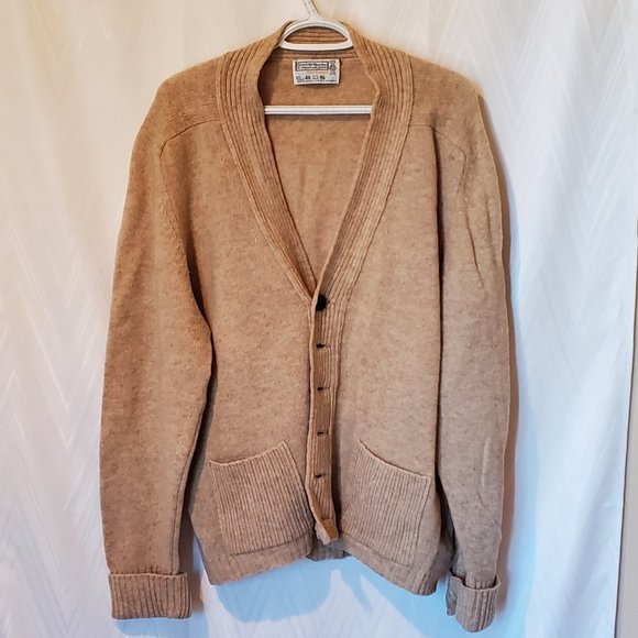 Sears Other - 1960-1970 Virgin wool cardigan Sears le magasin pour homme